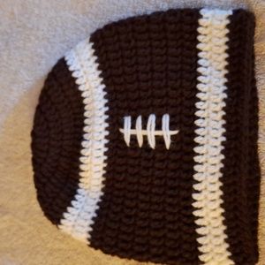 Handmade football hat